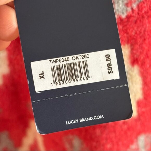 Lucky Brand NWT Fair Isle Holiday Pullover Ski Sweater Nordic Crewneck Womens XL - Picture 5 of 9